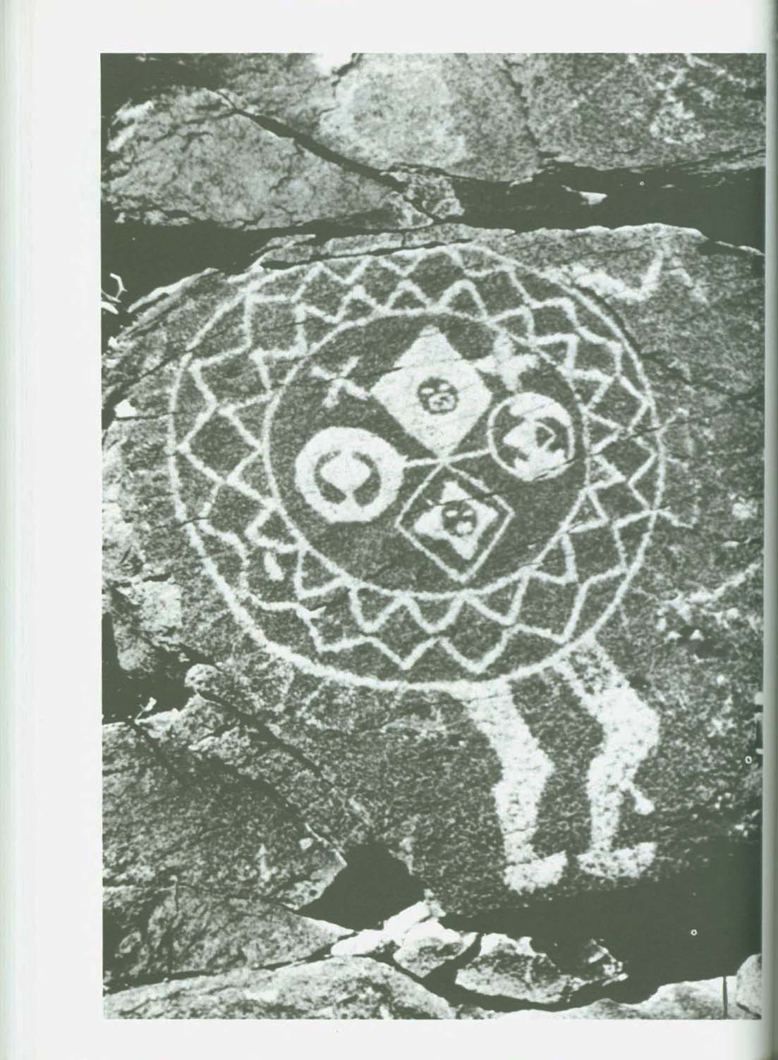 rock art of the american indian. vist0084i